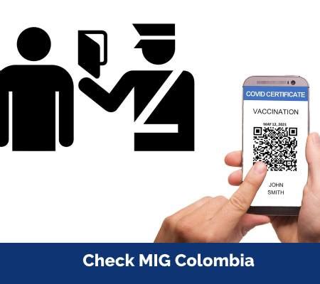 check mig colombia online
